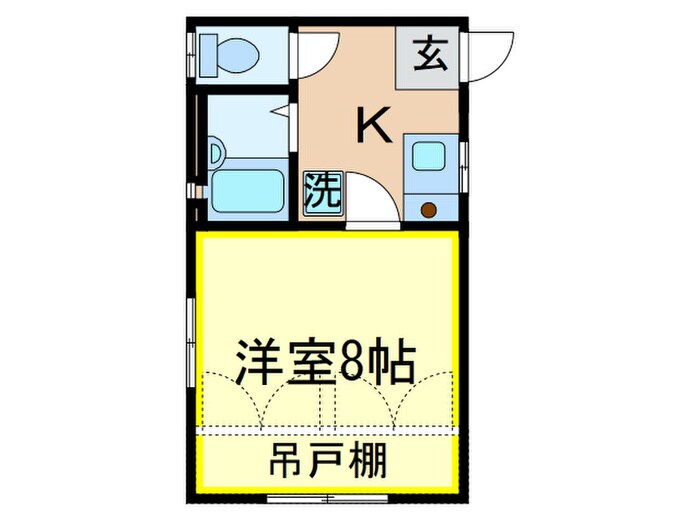 ヴィエンテ馬場山の物件間取画像