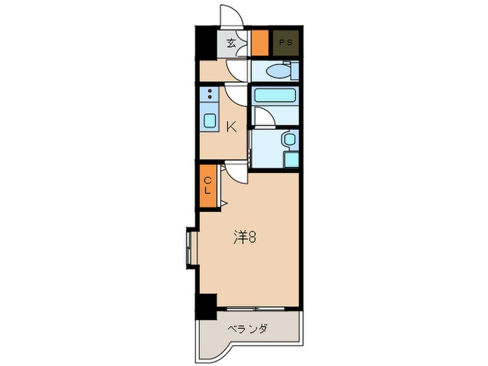 ロイヤルシーサイドテラスの物件間取画像