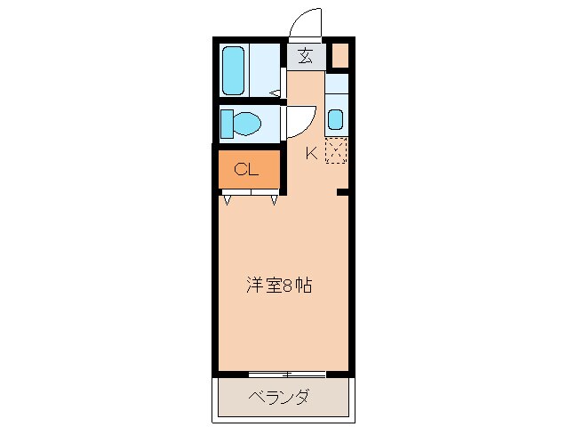 アネックス高屋敷の物件間取画像