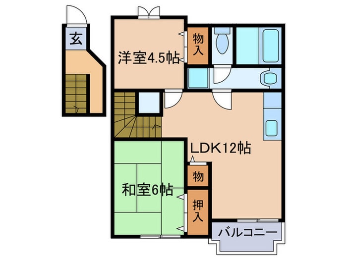 フィオ－レカンナの物件間取画像