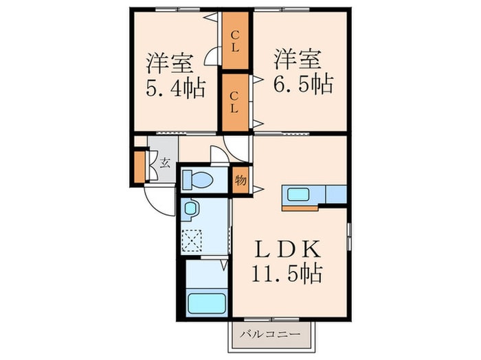 ソレイユ霧ヶ峰の物件間取画像