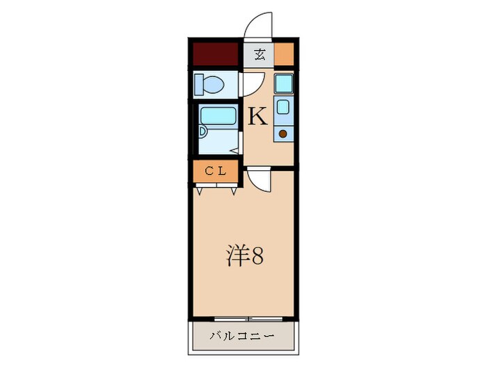 フル－ル林の物件間取画像