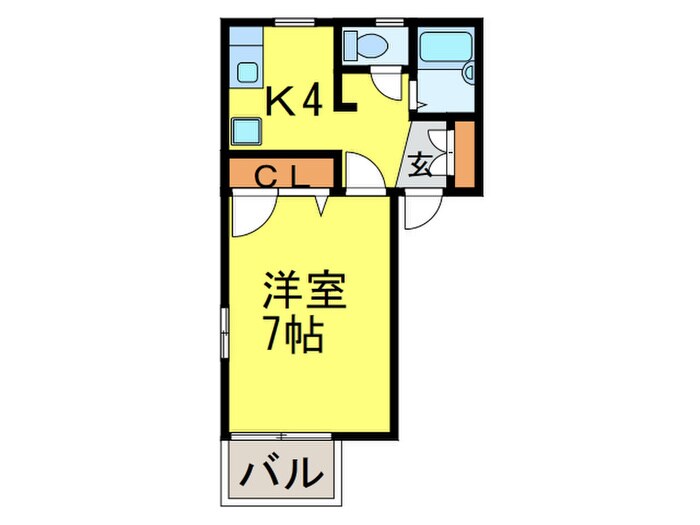 アトラース大橋の物件間取画像