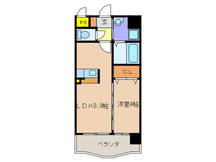 S－FORT箱崎東の物件間取画像