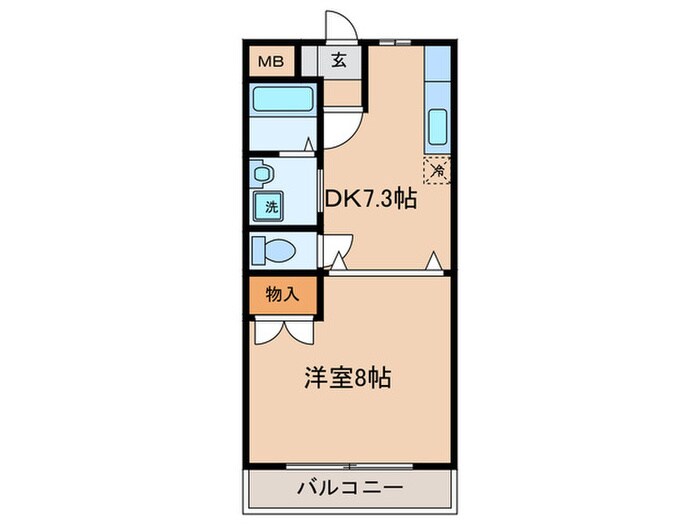 物件間取画像