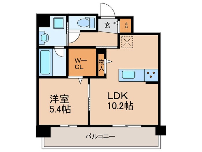 グランデール博多の物件間取画像