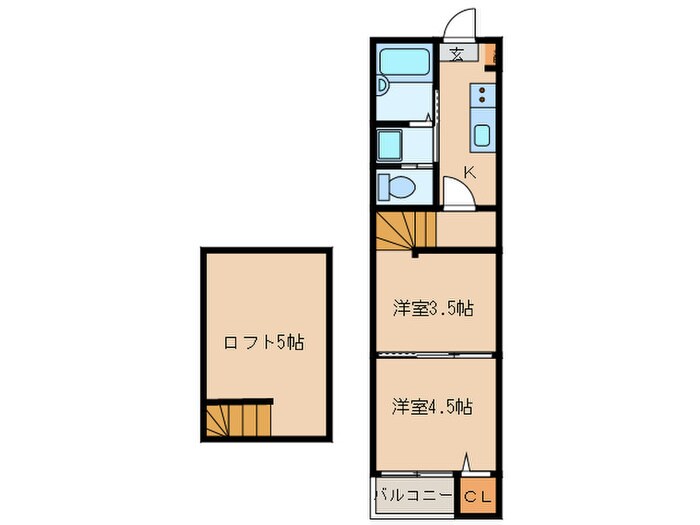 REVE西公園aquaportⅡの物件間取画像