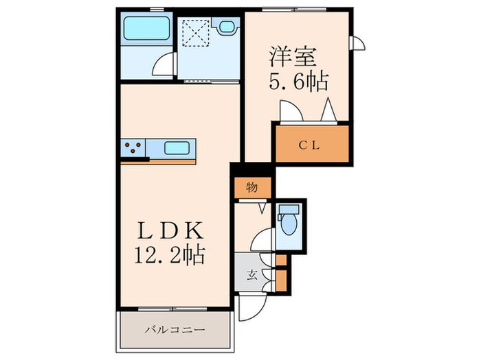 赤坂ローズガーデンの物件間取画像