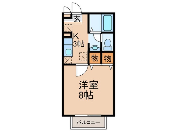 マーサジュネスⅡの物件間取画像