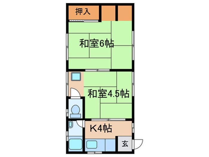 物件間取画像
