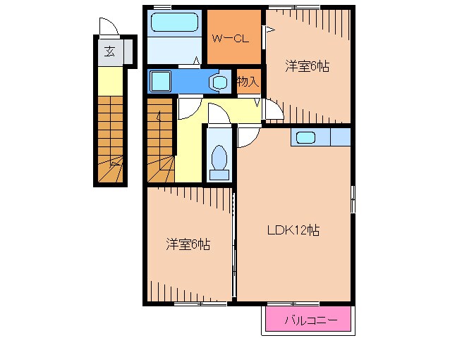 トゥールダルジャンの物件間取画像
