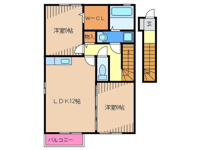 トゥールダルジャンの物件間取画像