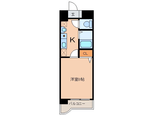 ジュネスシティ宮の前の物件間取画像