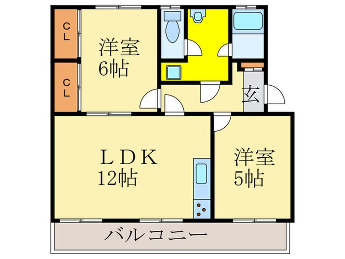 大産長丘ビルの物件間取画像