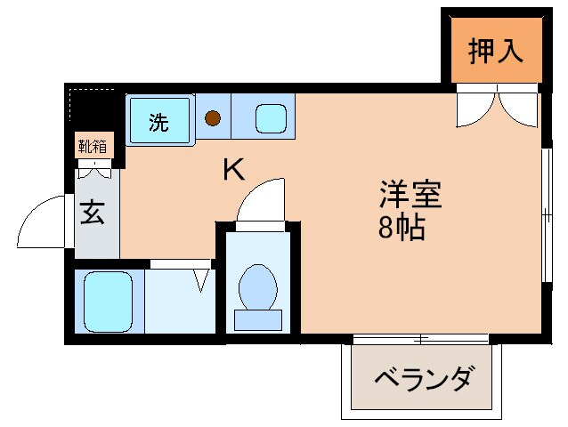 ＭＲハイツの物件間取画像