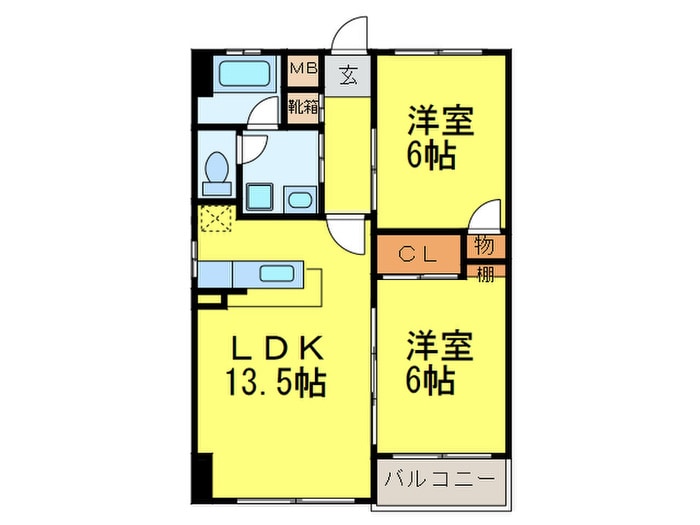 長沼ビルの物件間取画像