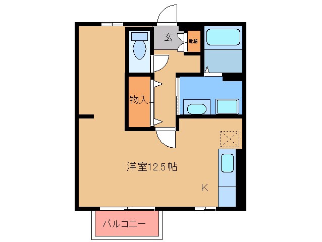 セジュールＲ・Ｙ Ｂ棟の物件間取画像