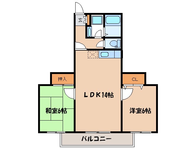 シルエ－ラＭの物件間取画像