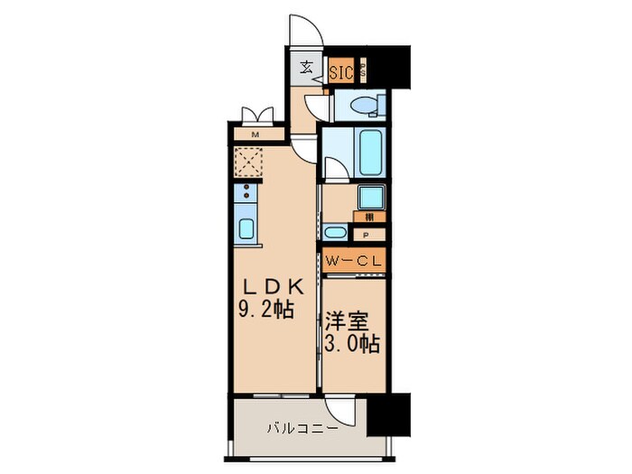 ﾗｸﾚｲｽ平尾山荘通りの物件間取画像