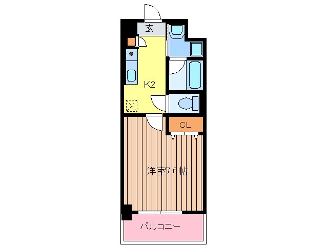 グランシャリオ日の里の物件間取画像