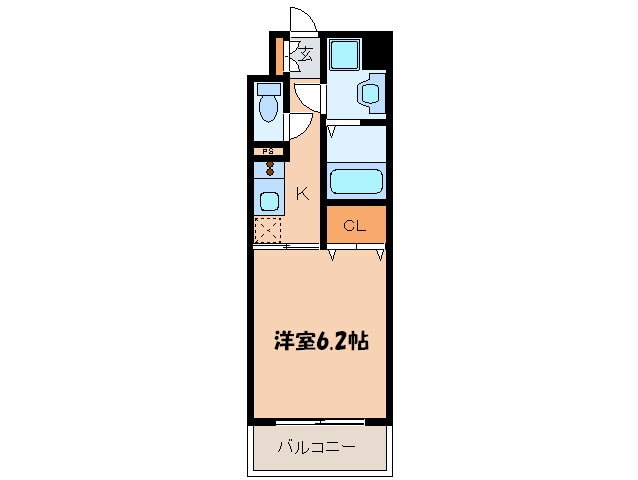 CAVANA天神の物件間取画像