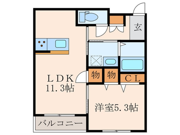 クオリスタの物件間取画像