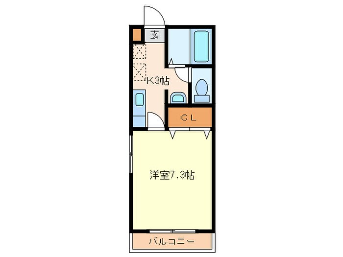 アリビラ和白東の物件間取画像