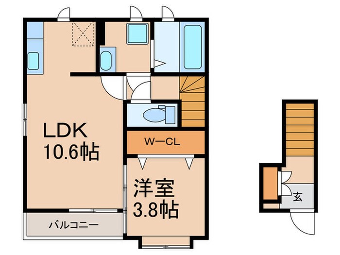 エアポート　ヒルズ　Kの物件間取画像