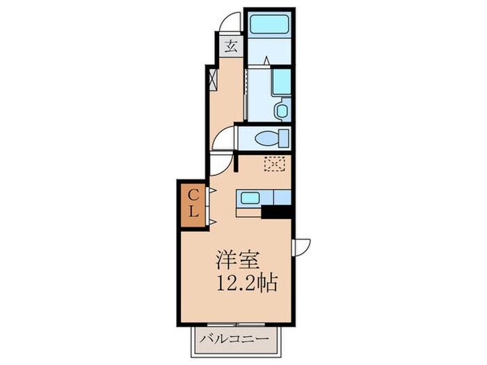 サンパティ－クⅥの物件間取画像