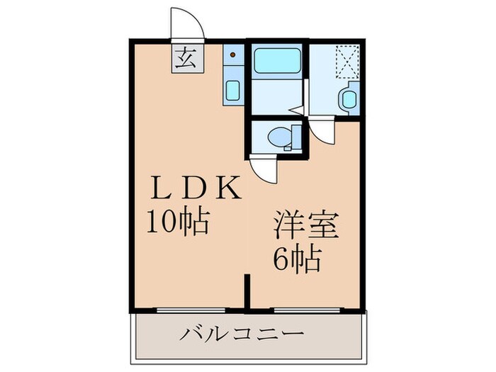 ロジングハウス小波瀬の物件間取画像