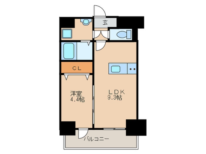 Legend大学通りの物件間取画像