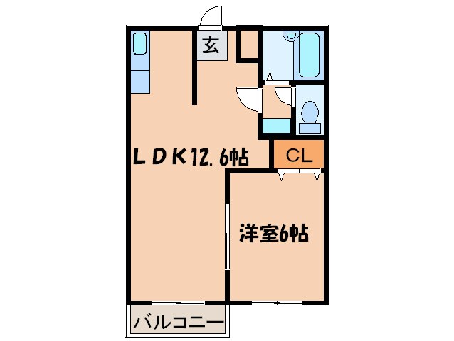 デパ－トメントアラキの物件間取画像