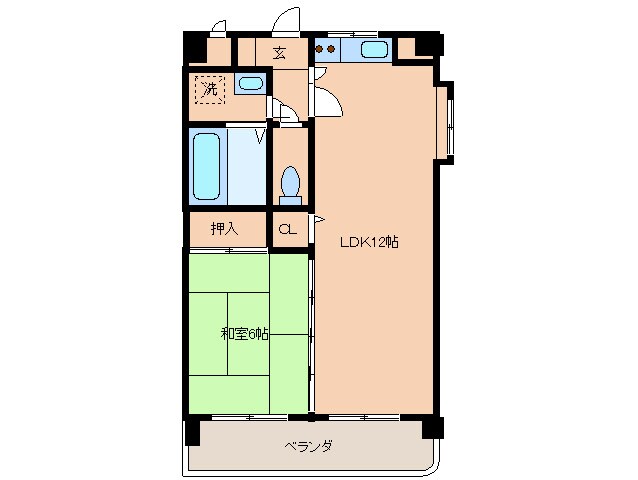 クレベールピアの物件間取画像