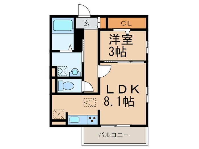 カルミアの物件間取画像