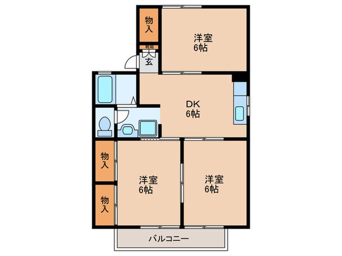 物件間取画像