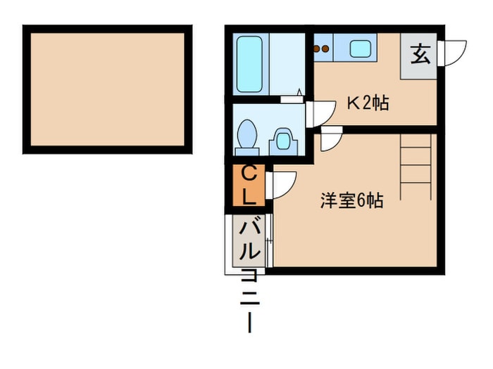 ウッドビレッジⅠの物件間取画像