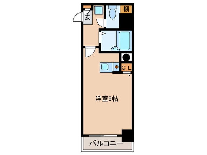 シャティーヌ・アイ天神南の物件間取画像