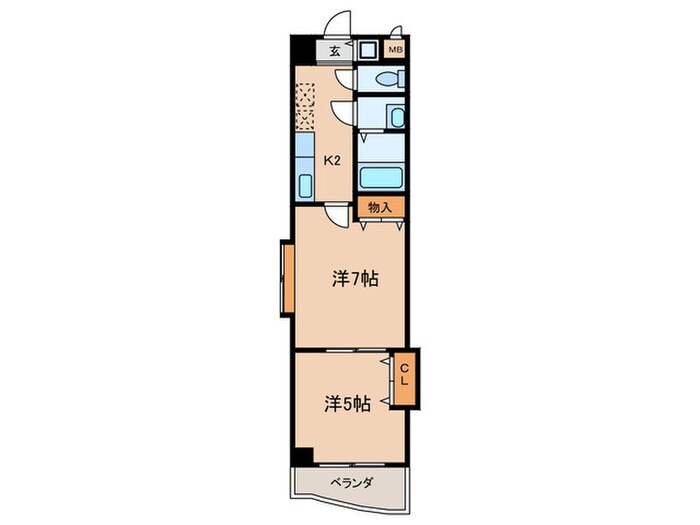 門司港レトロプリンセスの物件間取画像