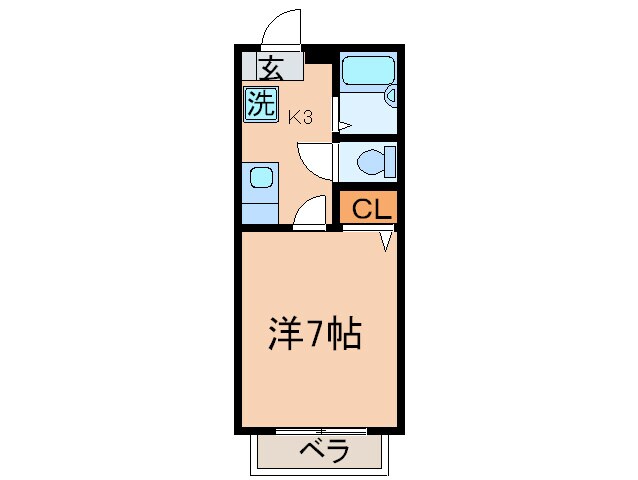 物件間取画像