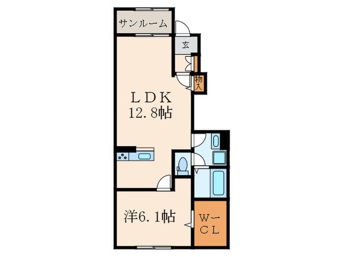 リヴァーサ　ヒルの物件間取画像