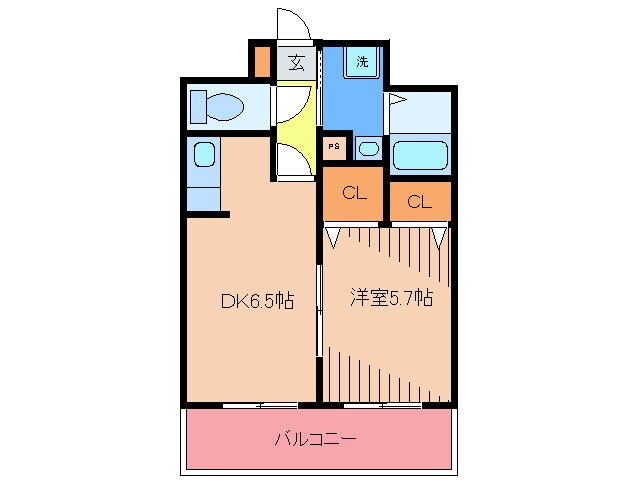 ＹＳマンションの物件間取画像