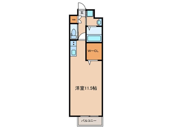 LEGEND　TAKAMIの物件間取画像