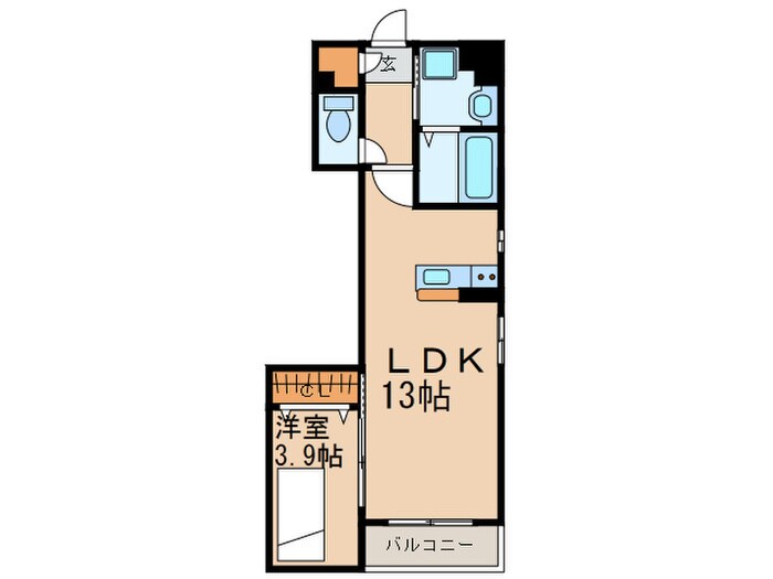 プレステージ梅満の物件間取画像