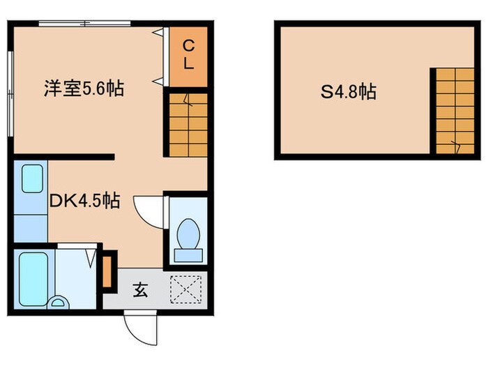 アクアリッチの物件間取画像