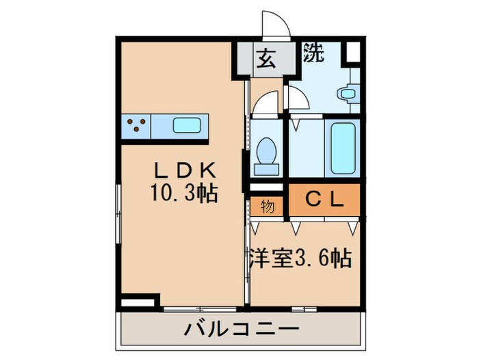 Fuga清納の物件間取画像