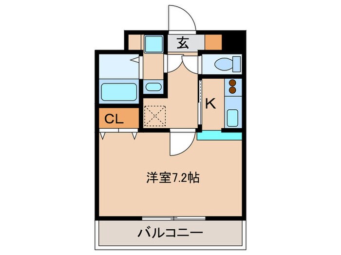 セレ－ノ・コンフォ－ト大手門の物件間取画像