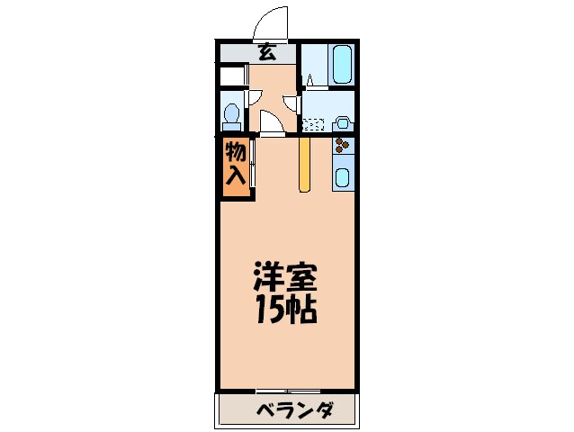 アミュ－ズメント医生ヶ丘の物件間取画像
