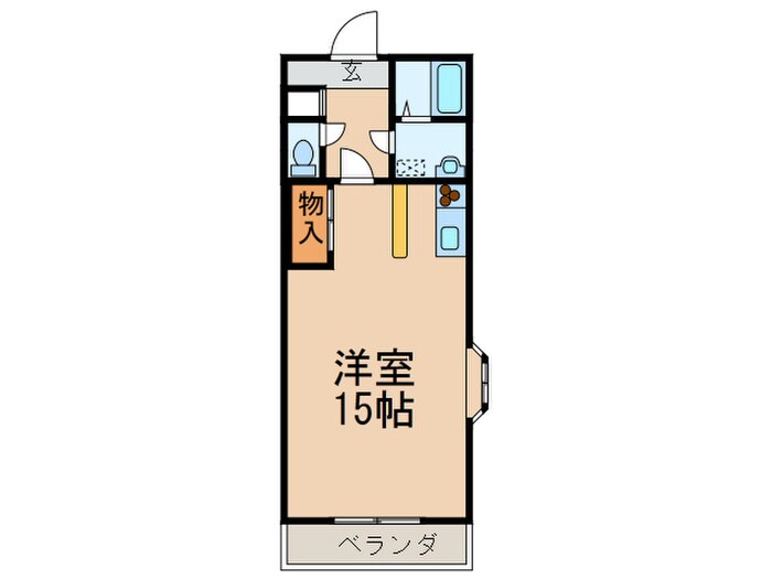 アミュ－ズメント医生ヶ丘の物件間取画像