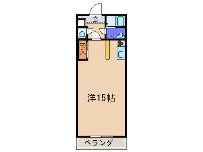 アミュ－ズメント医生ヶ丘の物件間取画像