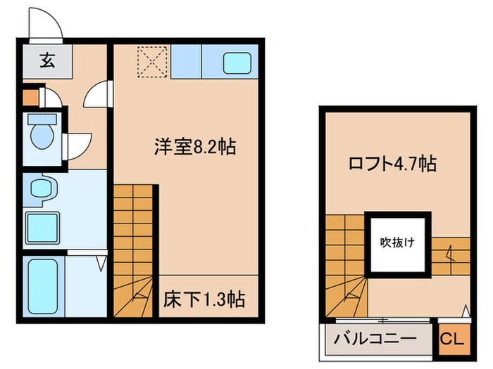 MAISONETIC K HOUSEの物件間取画像